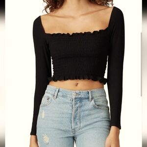 Reformation Jeans Sable Top